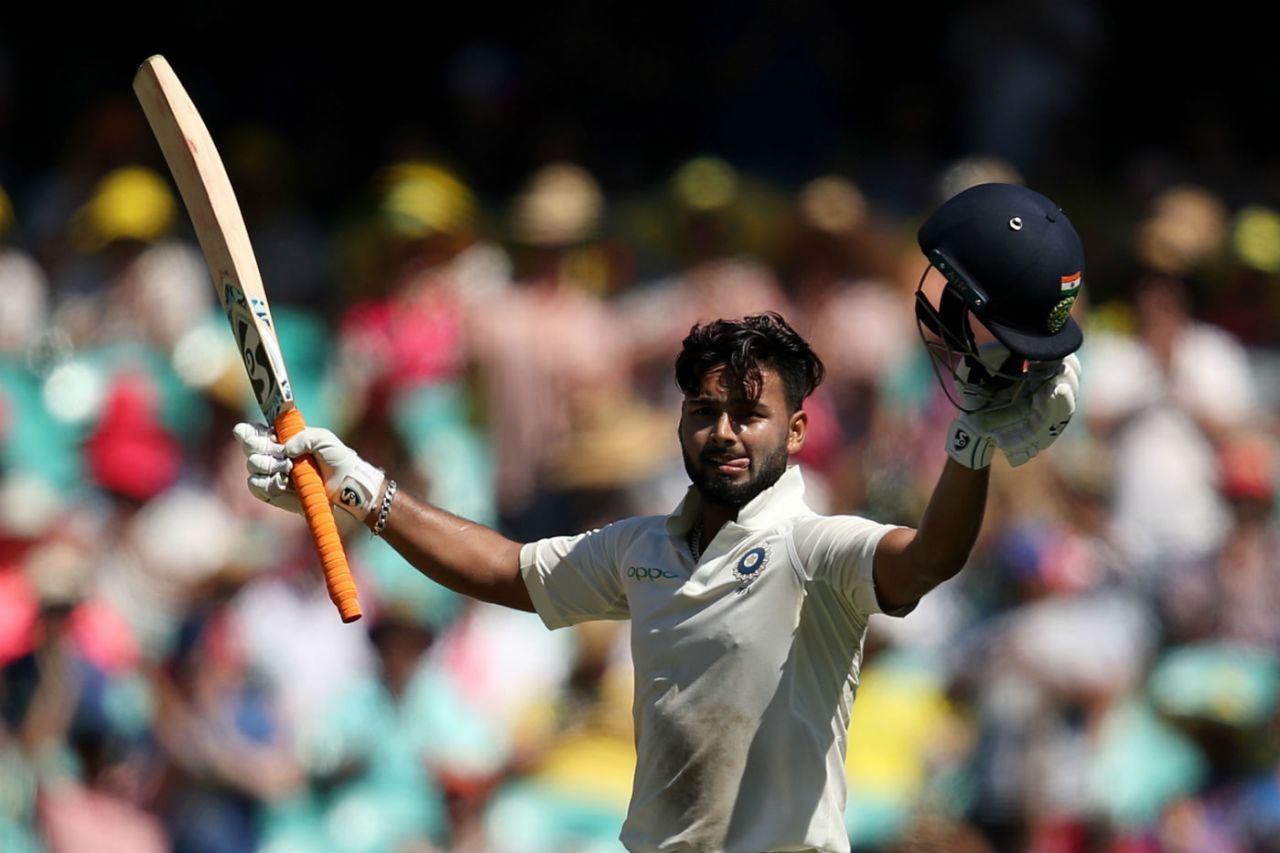 Rishabh Pant soaks in the applause of the SCG crowd after bringing up his 2nd Test century, | KreedOn