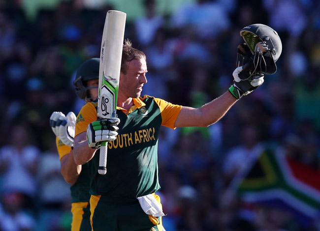 Fastest Century in World Cup - AB de Villiers | KreedOn