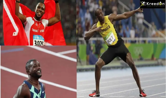 Top 10 Fastest Athletes In The World | Greatest Sprinters Of All-Time | KreedOn